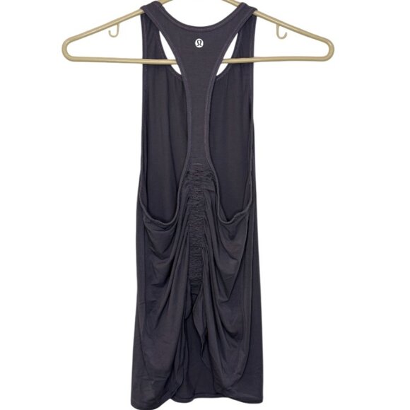 Lululemon grey Deep Stretch Racerback tank top size 8 - Picture 4 of 6